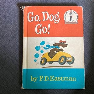 Vintage 1961 Go, Dog Go! Book by P. D. Eastman